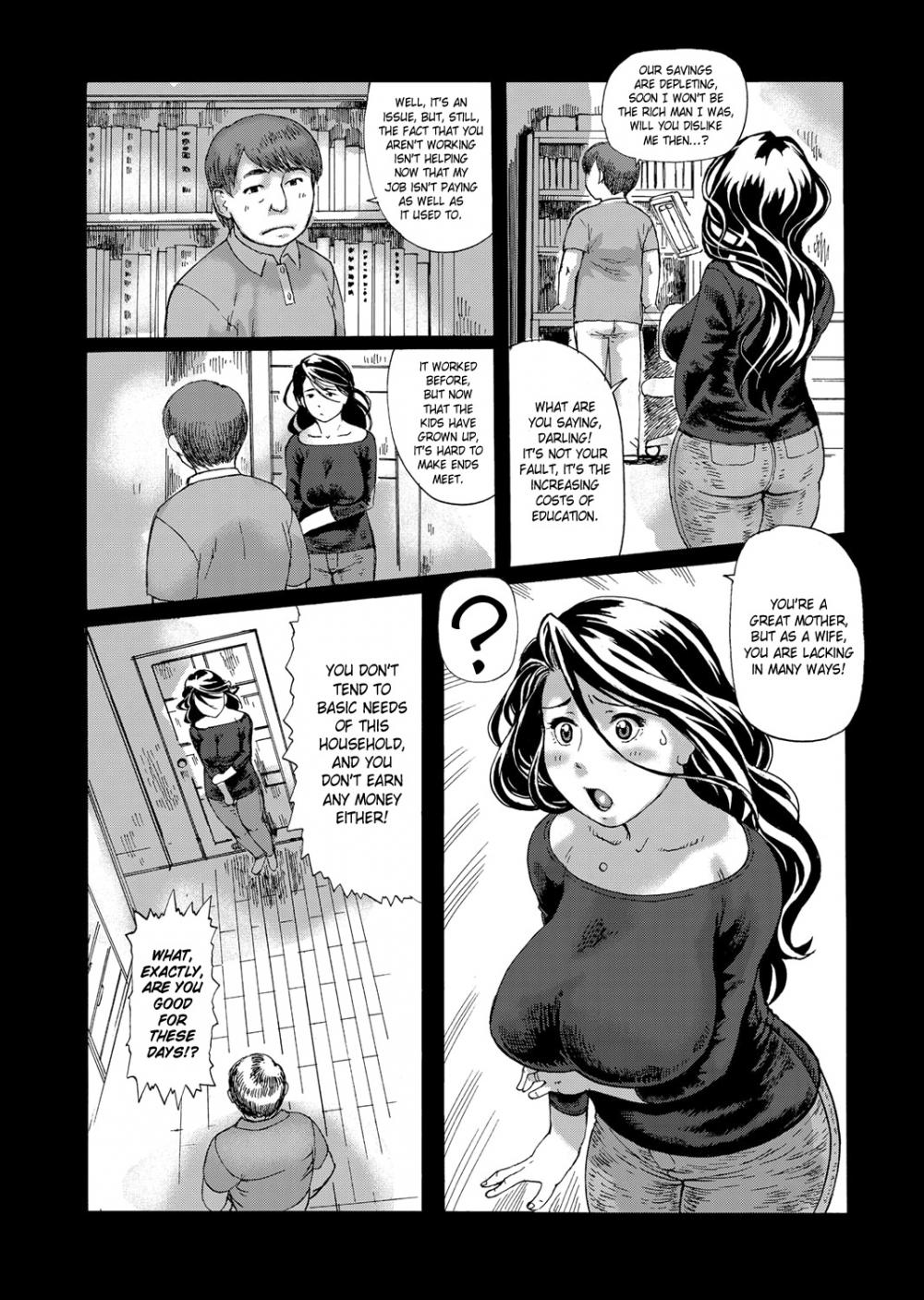 Hentai Manga Comic-Hatsutori Oku-sama no Shiri Shojo Taiken-Read-3